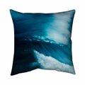 Fondo 20 x 20 in. Unleashed Sea-Double Sided Print Indoor Pillow FO2774166